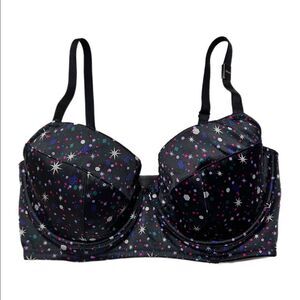 Victoria’s Secret Very Sexy Longline Satin Lined Demi Bra 34DD